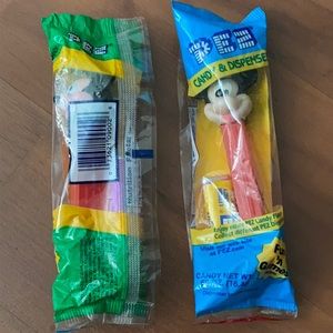 Pez Mickey Mouse with feet